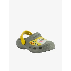 Yellow-Grey Kids Slippers Coqui Maxi Talking Tom And Friends - Boys