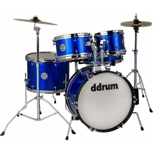 DDRUM D1 Jr 5-Piece Complete Drum Kit Conjunto de tambores júnior Azul Cobalt Blue