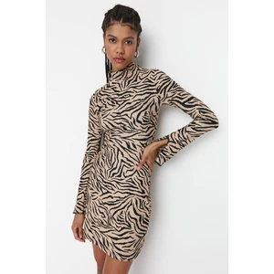 Trendyol Dress - Brown - Bodycon