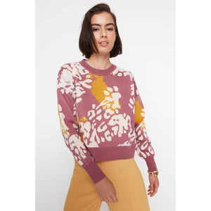 Trendyol Sweater - Pink - Regular fit