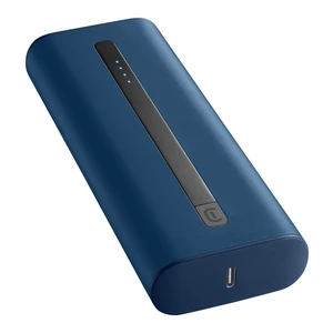 Powerbanka Cellularline Thunder 20000 mAh, modrá