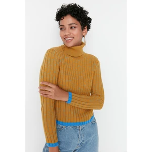 Trendyol Sweater - Yellow - Regular fit