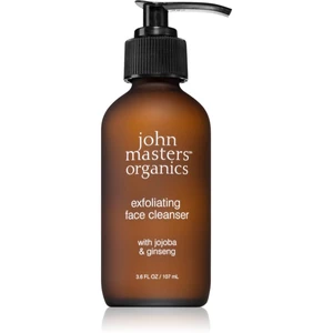 John Masters Organics Jojoba & Ginseng Exfoliating Face Cleanser exfoliační čisticí gel 107 ml