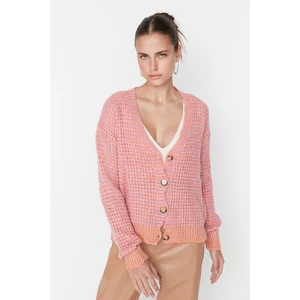 Trendyol Cardigan - Pink - Regular fit