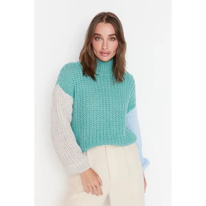 Női pulóver Trendyol Color Block