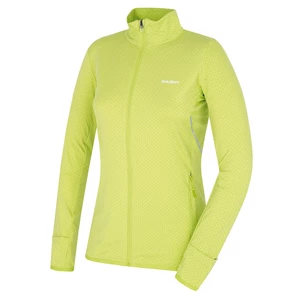 Women's zipper sweatshirt HUSKY Astel L bright green
