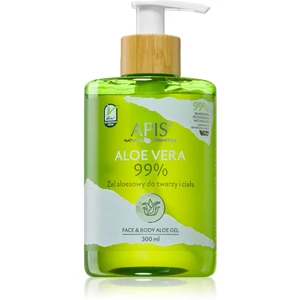 Apis Natural Cosmetics Aloe Vera intenzivně hydratační gel na obličej, tělo a vlasy 300 ml