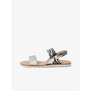 White Girls Patterned Sandals Replay - Girls
