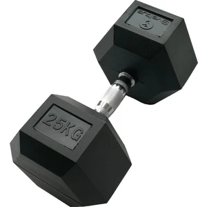 Sveltus Hexagonal Dumbbell 25 kg Schwarz