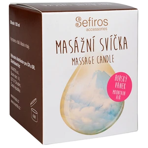 Sefiros Masážní svíčka Horský vánek (Massage Candle) 120 ml