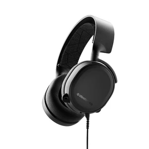 Steelseries Arctis 3 Console herní headset na kabel, stereo přes uši, jack 3,5 mm, černá