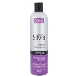 Xpel Shimmer Of Silver 400 ml šampón pre ženy na blond vlasy; na suché vlasy; Cruelty free