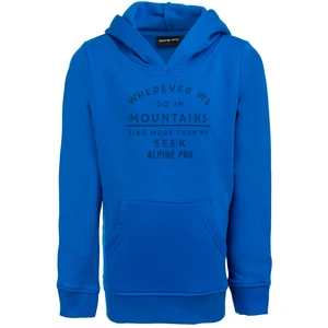 ALPINE PRO BALENDO Dětská mikina KSWS145682RB nautical blue 116-122