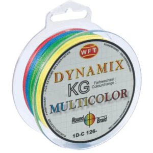 Wft splietaná šnúra round dynamix kg multicolor - 300 m 0,30 mm 26 kg