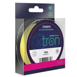 Delphin splétaná šňůra tron fluo žlutá-průměr 0,06 mm / nosnost 2,70 kg / návin 300 m