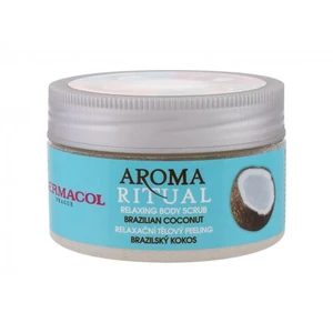 Dermacol Aroma Ritual Brazilian Coconut jemný tělový peeling 200 g