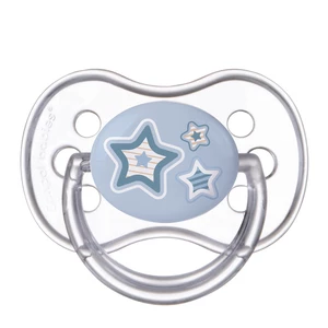CANPOL BABIES Dudlík silikonový symetrický 18m+ Newborn Baby – modrý