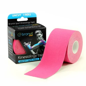 Tejpovací páska BronVit Sport kinesiology tape 5m x 5cm – classic