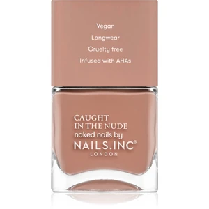 Nails Inc. Caught in the nude lak na nechty odtieň Turks and caicos beach 14 ml