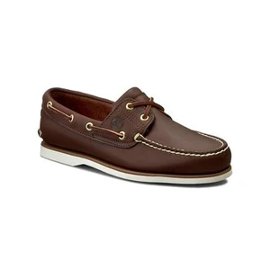 Mokasíny TIMBERLAND - Classic Boat 74035/TB0740352141 Dk Brn/Brn