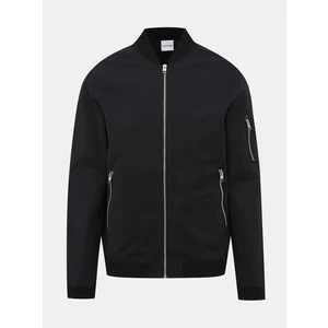 Jack&Jones Pánská bunda JJERUSH 12165203 Black M