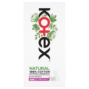 Kotex Natural Normal+ slipové vložky 36 ks