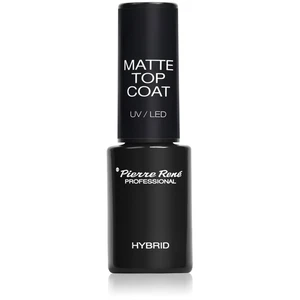 Pierre René Nails Hybrid vrchní gelový lak pro matný vzhled 6 ml