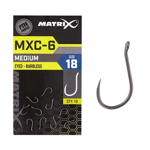 Matrix háčiky mxc-6 barbless eyed 10 ks - 20