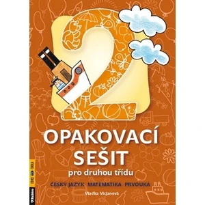 Opakovací sešit pro druhou třídu -- Český jazyk, matematika, prvouka