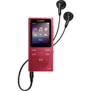 MP3 přehrávače mp3 přehrávač sony nw-e394 8 gb, červený