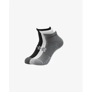 Unisex kotníkové ponožky Under Armour Heatgear Locut 3 páry  Steel