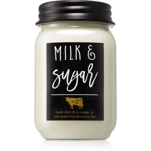 Milkhouse Candle Co. Farmhouse Milk & Sugar vonná sviečka Mason Jar 368 g