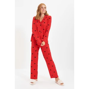 Dámske pyžamo Trendyol Heart Printed