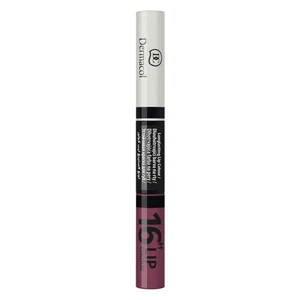 Dermacol 16H Lip Colour dlhotrvajúca dvojfázová farba a lesk na pery odtieň 22 4.8 g