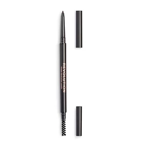 Makeup Revolution Precise Brow Pencil precízna ceruzka na obočie s kefkou odtieň Dark Brown 0.05 g