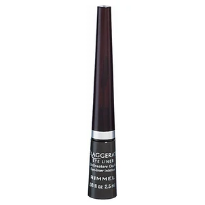 Rimmel Exaggerate Eyeliner tekuté linky na oči odtieň 100% Black 2.5 ml