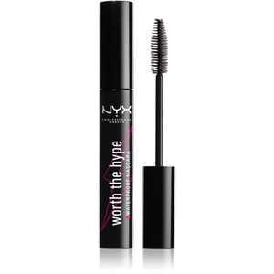 NYX Professional Makeup Worth The Hype vodeodolná riasenka odtieň 01 Black 7 ml