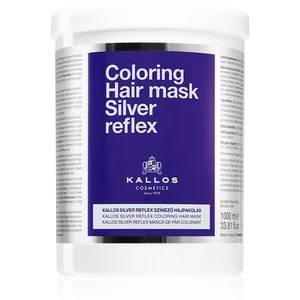 Kallos Silver Reflex maska na vlasy neutralizujúci žlté tóny 1000 ml