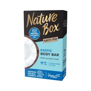 Nature Box Tuhé sprchové mýdlo Coconut Oil (Shower Bar) 100 g