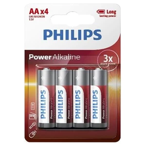 Tužkové baterie AA Power Alkaline LR6 P4B alkalické