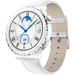 Huawei Watch GT3 Pro 43 mm White Leather Strap