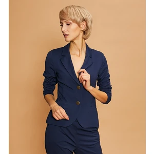 Click Woman's Jacket Bounty Navy Blue