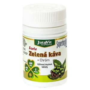 JutaVit Zelená káva Forte + Chróm