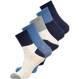 Farebné pánske ponožky Bolf  X10167-5P 5 PACK