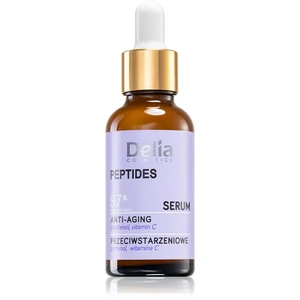 Delia Cosmetics Peptides sérum proti starnutiu pleti na tvár, krk a dekolt 30 ml