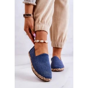 Dámské klasické espadrilky Big Star - modré