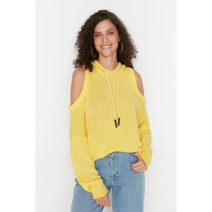 Trendyol Sweater - Yellow - Regular fit