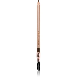 Nude by Nature Defining ceruzka na obočie s kefkou odtieň 02 Medium Brown 1,08 g