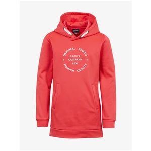 SAM73 Dark Pink Girls' Hoodie SAM 73 Sabina - Girls