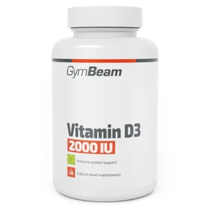 Gymbeam vitamin d3 2000 iu bez prichute 60cps